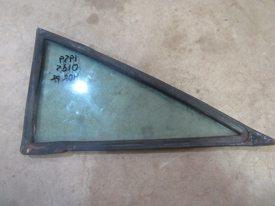 1959 Oldsmobile Dynamic 88 4 door sedan rear quarter window tinted glass P - Image 1 of 1