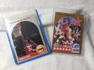 2 1990 AKEEM OLAJUWON SPORTSCARD - Picture 1 of 11