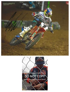 Cooper Webb supercross motocross racer signed 8x10 photo COA proof ,autographed. - Picture 1 of 2