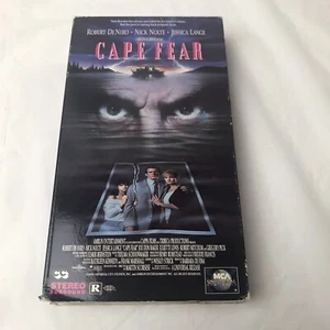 Cape Fear VHS Tape - Imagen 1 de 3