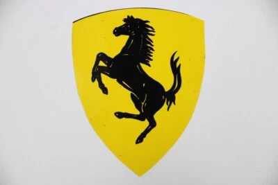 1980-90 Ferrari Scuderia Shield Wing Fender Decal Sticker 308 328 Dino - Image 1 of 4