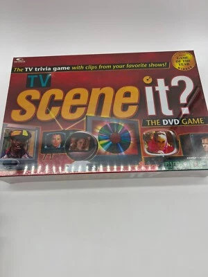 TV Edition Scene It! The DVD Trivia Game activity NEW & SEALED box 2005 edition - Image 1 of 2