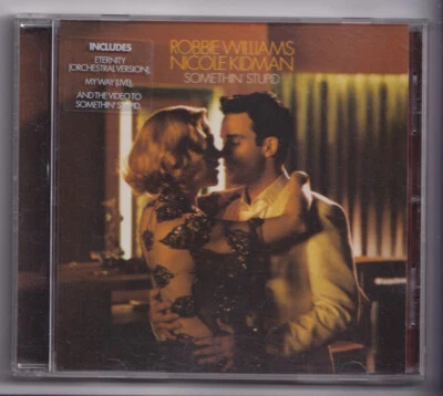 (KX316) Robbie Williams & Nicole Kidman, Somethin' Stupid - 2001 CD Foto 1 de 2