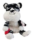 Hallmark Talking Leonardo Cat Tiger Plush Stuffed Black & White 14" With Tag