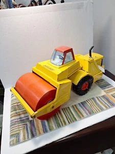 Vintage 1960’s NYLINT Pressed Steel Turbo-Power Articulating Steam Roller - USA - Picture 1 of 6