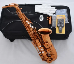 Dark Gold Alto Saxophone Accept OEM Production MK VI Type Sax By WEIBSTER - Picture 1 of 4