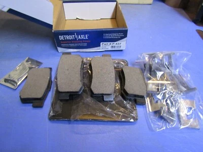 Detroit Axle Rear Ceramic Brake Pad Set P-537 for Acura ILX 2013-2018 Honda NEW - Image 1 of 4