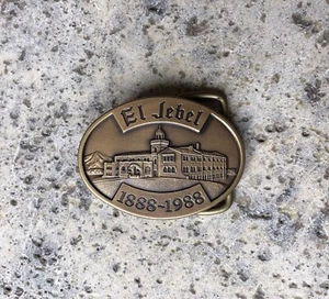 Hebilla de cinturón vintage Robert G Van El Jebel 1988 macho rara edición limitada - Imagen 1 de 3
