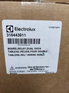 Frigidaire Oven Relay Control Board 316443911 AP4298851 PS1991655 - Picture 1 of 6