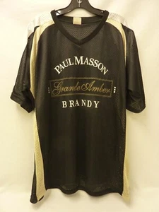 VTG DODGER BLACK MESH PROMO JERSEY SZ XL PAUL MASSON GRANDE AMBER BRANDY - Picture 1 of 12