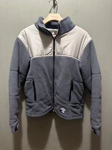 Chaqueta Burton Tactic para mujer gris mediano cremallera completa aislada snowboard esquí chaqueta - Imagen 1 de 7