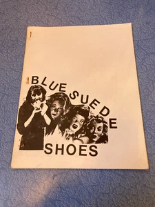 KEITH ABBOTT ed Blue Suede Shoes .986 / Poetry syllogism 1960s Berkeley - Imagen 1 de 3