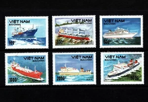 OPC 1990 Vietnam Modern Ships Set Sc#2158-2163 MNH 49639a - Picture 1 of 1