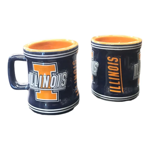 NCAA 2 Ounce Sculpted Mini Mug Shot Glass Cover