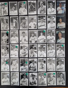38 Vintage George Brace 4x6 photos 1930-1960's Detroit Tigers Names in Descrip - Picture 1 of 12
