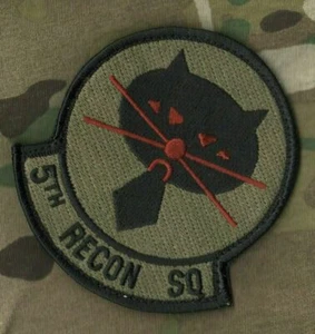 BLACK CAT 5TH RECON SQN U-2 HIGH ALTITUDE SPY PLANE DRAGON LADY velkrö OCP PATCH - Picture 1 of 10