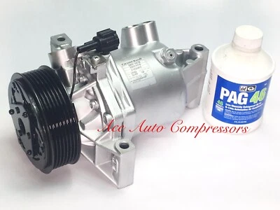 Nissan Versa 2013-2017/2014-2015 Versa Note 1,6 L OEM Reman compresor de aire acondicionado. Foto 1 de 3