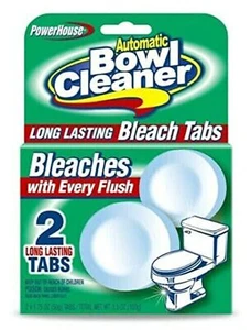 Automatic Toilet Bowl Cleaning Tablets, Bleach, 2-Pk. - Picture 1 of 2
