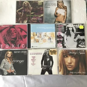 Britney Spears CD Singles Bulk x8 90s 00s Pop Music Australian Exclusive Edition - Picture 1 of 19