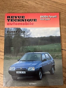 REVUE TECHNIQUE SKODA FAVORIT 1.3 L LS LSE LX GLX BLACK SILVER LINE SPORT PICK - Picture 1 of 13