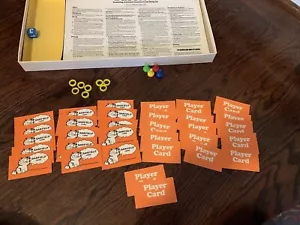 1981 Garfield Board Game Replacement Parts Cards - Picture 1 of 5