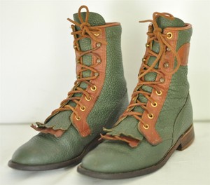 Las mejores ofertas en Botas camperas Justin Boots verde para Mujeres | eBay