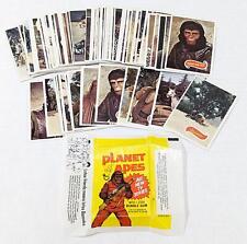1975 Topps Planet Of The Apes Complete Set (66) w/ Wrapper (EX-MT) (C)
