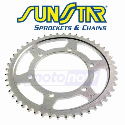 Sunstar Steel Rear Sprocket for 1975 Yamaha MX400 - Drive Sprockets Rear ep Foto 1 de 4