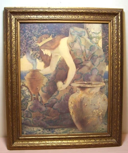 1914~"QUEEN GULNARE"~MAXFIELD PARRISH~ORIGINAL KUNSTDRUCK IM ZEITKORREKTEN RAHMEN - Bild 1 von 10