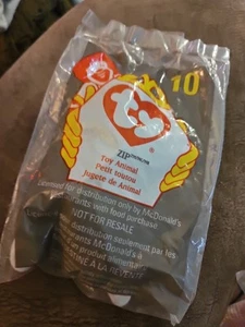 Ty - McDonalds Teenie Beanie Babies - 1998 - #10 Zip the Cat - Picture 1 of 2