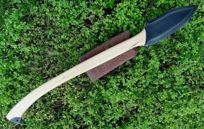 Cuchillo lanza y funda de acero HELLBOY II PURGATORIO D2 hecho a mano personalizado DEBER PAGADO Foto 1 de 4