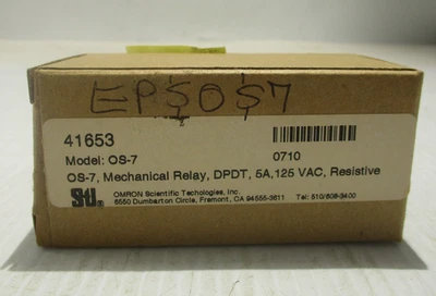 NEW STI MODEL OS-7 MECHANICAL RELAY 5A 125V - Image 1 of 3