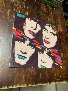 KISS Asylum Record Album 1985 Original Vintage - Picture 1 of 24