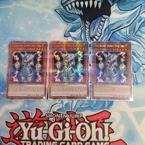Yugioh Asian English X3 Thunder King Rai-oh ES01-AE002 QCSE Original - Picture 1 of 1