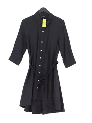 Coco Bianco Shirt Midi Dress S in Black - Image 1 of 4
