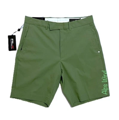 RLX Golf Ralph Lauren Men's Classic Fit 9-Inch Flat Front Shorts Green SZ.40 NWT - Image 1 of 4