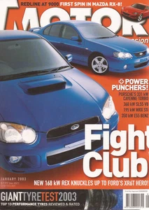 MOTOR Jan 03 XR6T WRX Cayenne SL55 RX-8 E55 9-3 Audi A8 Mazda RX-8 Honda Jazz  - Bild 1 von 3