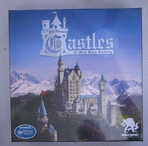 Nuovo sigillato Ted Alspach Castle OF Mad King Ludwig - Bezier - Mensa Select 2020 - Foto 1 di 2