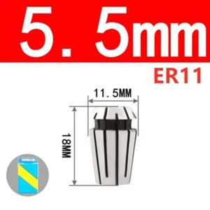 ER11 5.5mm Spring Collet Chuck Tool Bit Holder for Milling Lathe Chuck ER11-5.5 - Picture 1 of 1