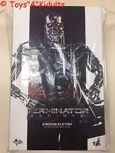 š„ Hot Toys MMS 352 Terminator Genisys Endoskeleton 12 inch Action Figure NEW - Picture 1 of 1
