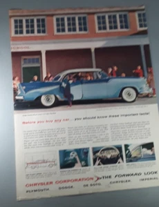 Original 1956 Dodge Custom Royal Lancer Magazin Anzeige - Bild 1 von 1