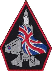 Lockheed Martin F-35 Lightning RAF gestickter Aufnäher Abzeichen - LETZTE PAAR - Bild 1 von 6