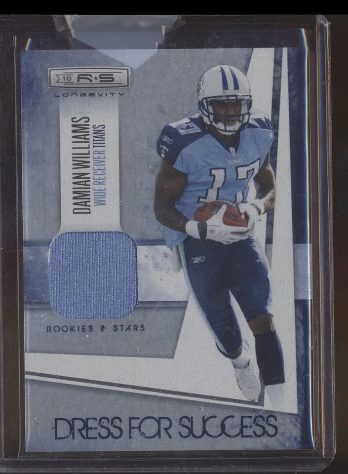 2010 ROOKIES STARS LONGEVITY DRESS FOR SUCCESS /249 JERSEY DAMIAN WILLIAMS TITAN - Image 1 of 1