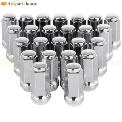 24x 3/4" Bellota Tuercas 14x1.5 Para Chevrolet Silverado 2500 HD 2001-2010 Cromo Foto 1 de 4