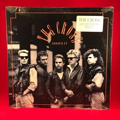 THE CROSS Shove It 1988 US vinyl LRoger Taylor Heaven For Everyone NEW & SEALED - Image 1 of 3