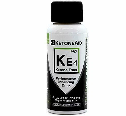 KetoneAid KE4 Salt Sugar Free Ketone Ester Drink - 2fl oz