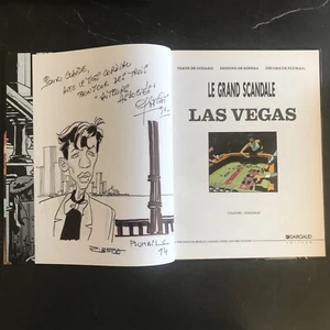 EO GODARD & RIBERA - Grand Scandale - Las Vegas - DEDICACE (Vagabond Des Limbes) - Foto 1 di 6