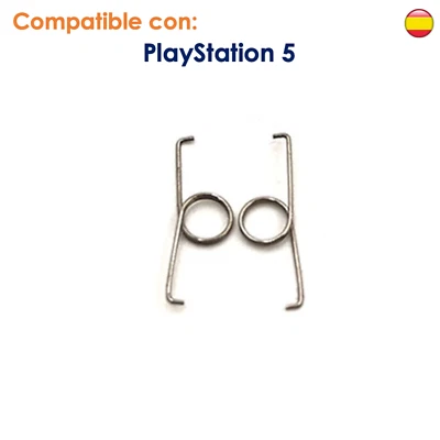 2 X MUELLE BOTONES R2 L2 MANDO PS5 PLAYSTATION 5 GATILLOS RESORTE BOTON GATILLO