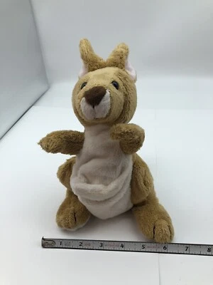 Ganz Webkinz 9” Kangaroo HM180 Brown Plush Stuffed Animal No Code - Image 1 of 4