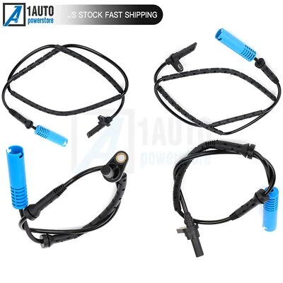 Sensor de velocidade de roda ABS de 4 peças para 2006-2012 BMW 328i xDrive 335xi 330xi 335xi 3.0L - Imagem 1 de 4